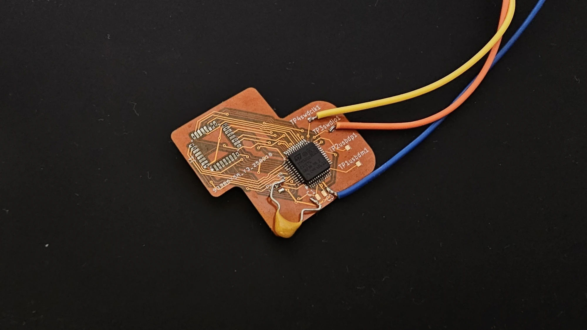 nanoimp Mk I board soldered