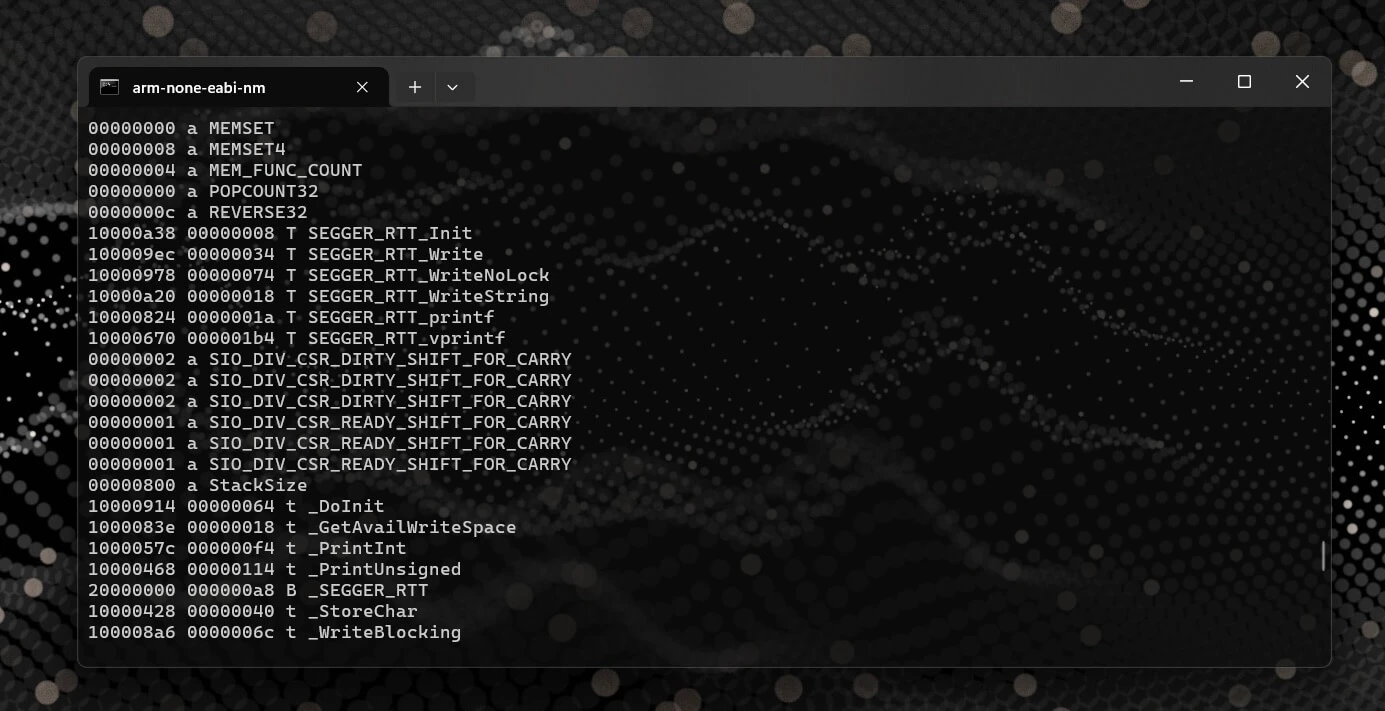 How to Find the Memory Address of a Symbol in an ELF File